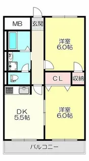 ロイヤルハイツ太田【4階】の間取り