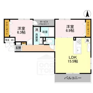 Grand arbre【2階】の間取り