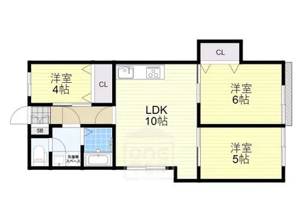 ナンノ第13号館【2階】の間取り
