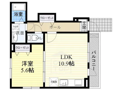 Villa すみれ【1階】の間取り