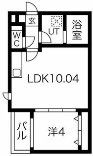 Taste堀田【2階】の間取り