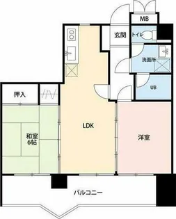 愛知県名古屋市瑞穂区瑞穂通1丁目【マンション】の間取り