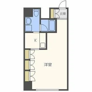 アーデンタワー南堀江【4階】の間取り