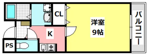 ヴェルドミールAO【2階】の間取り