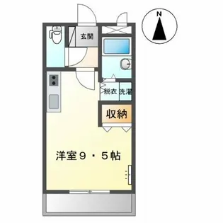 ラフィーネ21【2階】の間取り