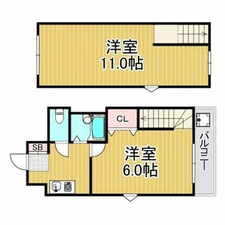 プレアデス【7階】の間取り