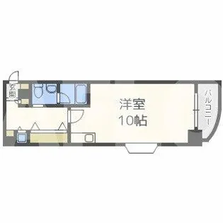アーデン土佐堀【6階】の間取り