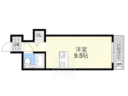 ホワイトプラザ【3階】の間取り