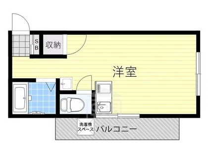 メゾンケイ【4階】の間取り