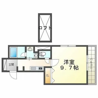 アンカーマンション【2階】の間取り