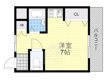 アンフィニィ橋の内3【2階】の間取り