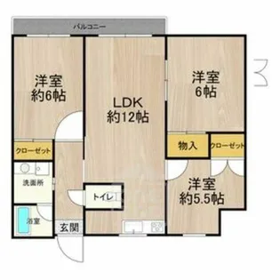 マンション・フォルツーナ【4階】の間取り