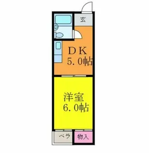 アクティ香露園【2階】の間取り