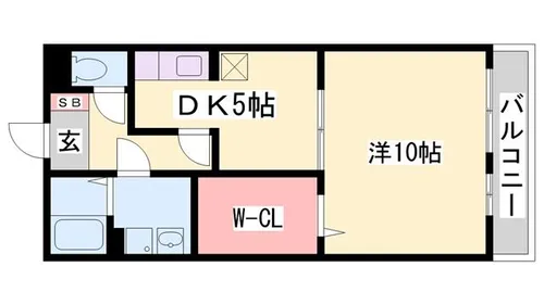 グランソレイユ【2階】の間取り