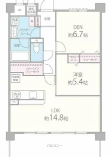 グランデ紫陽花【3階】の間取り