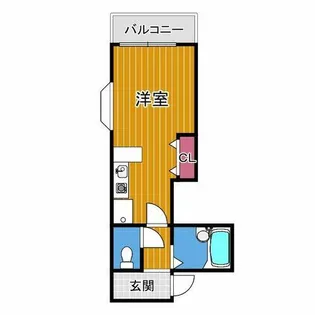 アルファビル【4階】の間取り