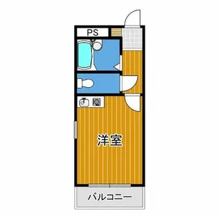 エイチ・ツーオー河内長野【2階】の間取り