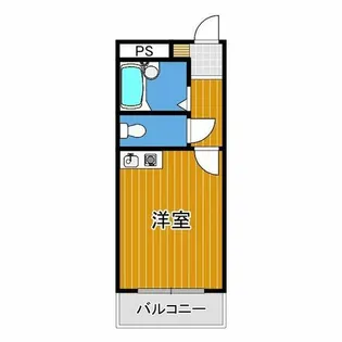 エイチ・ツーオー河内長野【2階】の間取り