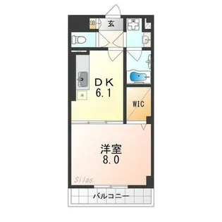 エバーヒルズN【2階】の間取り