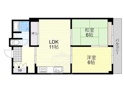 双葉ビル【4階】の間取り