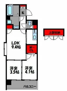 ORIENT BLD No.82【10階】の間取り
