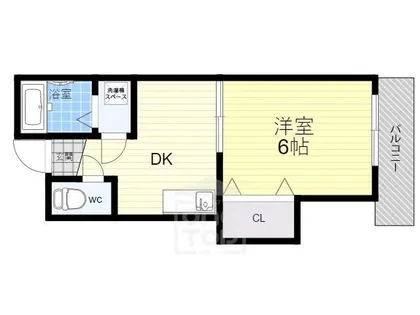 プレアール正雀Ⅱ【3階】の間取り