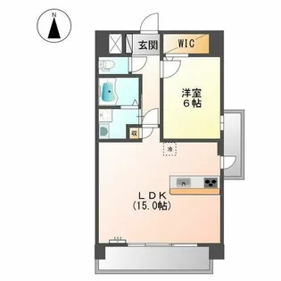 アイネフロイデ【9階】の間取り