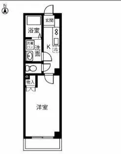 COMFORT97【101号室】の間取り