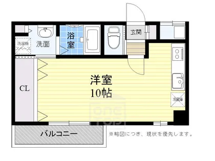 コクリコ富田【4階】の間取り