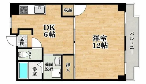 ロイヤルハイツ松ヶ丘【2階】の間取り