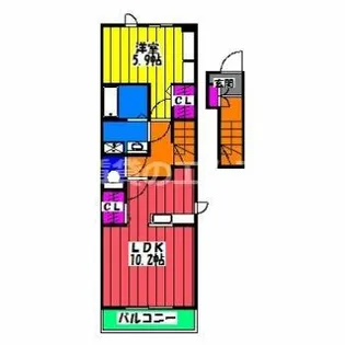 グランド ソレイユ【2階】の間取り