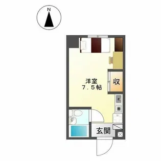 メゾンG.PRO【502号室】の間取り