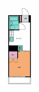 薬院eビル【406号室】の間取り