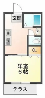 レシェンテ・ユウ【1階】の間取り