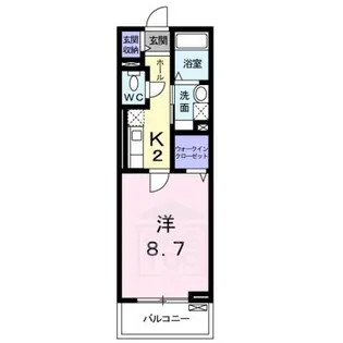 プレジェーネ一津屋【2階】の間取り