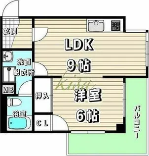 中京第3ビル【7階】の間取り