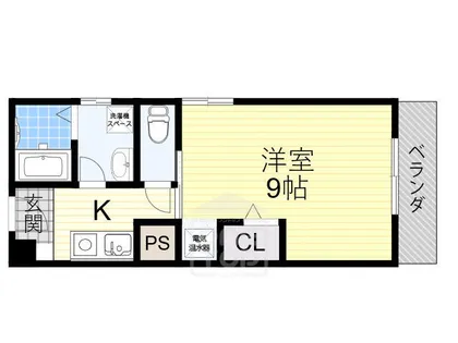 大弘元町ハイツ【2階】の間取り