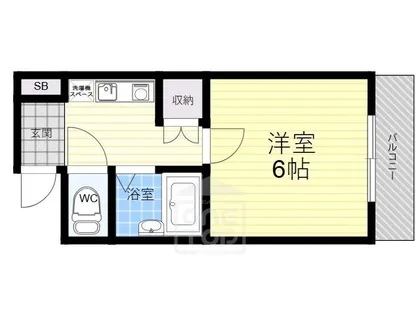 ピュアメゾン【4階】の間取り