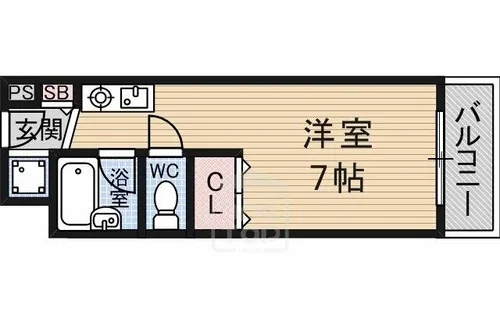 SHINYO【4階】の間取り