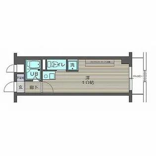 アバンダント84【6階】の間取り
