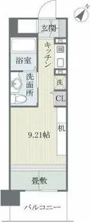 フェルト627【4階】の間取り