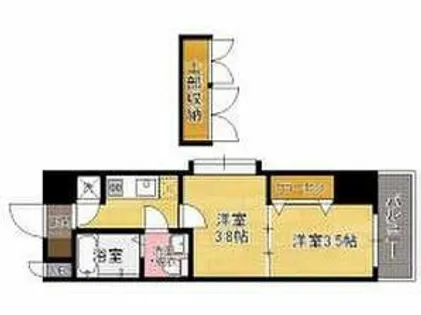 ORIENT BLD No.67【5階】の間取り