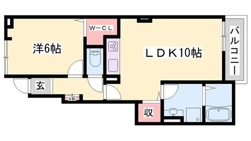スモールヴィレッジ3【102号室】の間取り