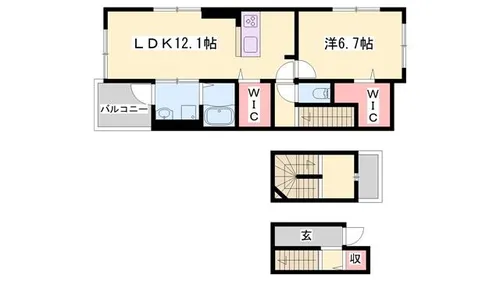 Noble 2【303号室】の間取り