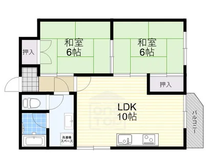 田中マンション【1階】の間取り