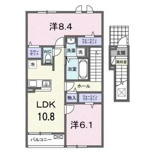 コパン【203号室】の間取り
