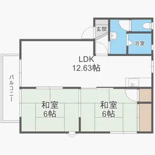 ステラコート24【1階】の間取り