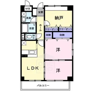 グランフォルス【3階】の間取り