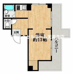 Collection堺東Ⅲ【601号室】の間取り