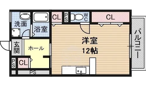 西駅前吉田マンション【3階】の間取り